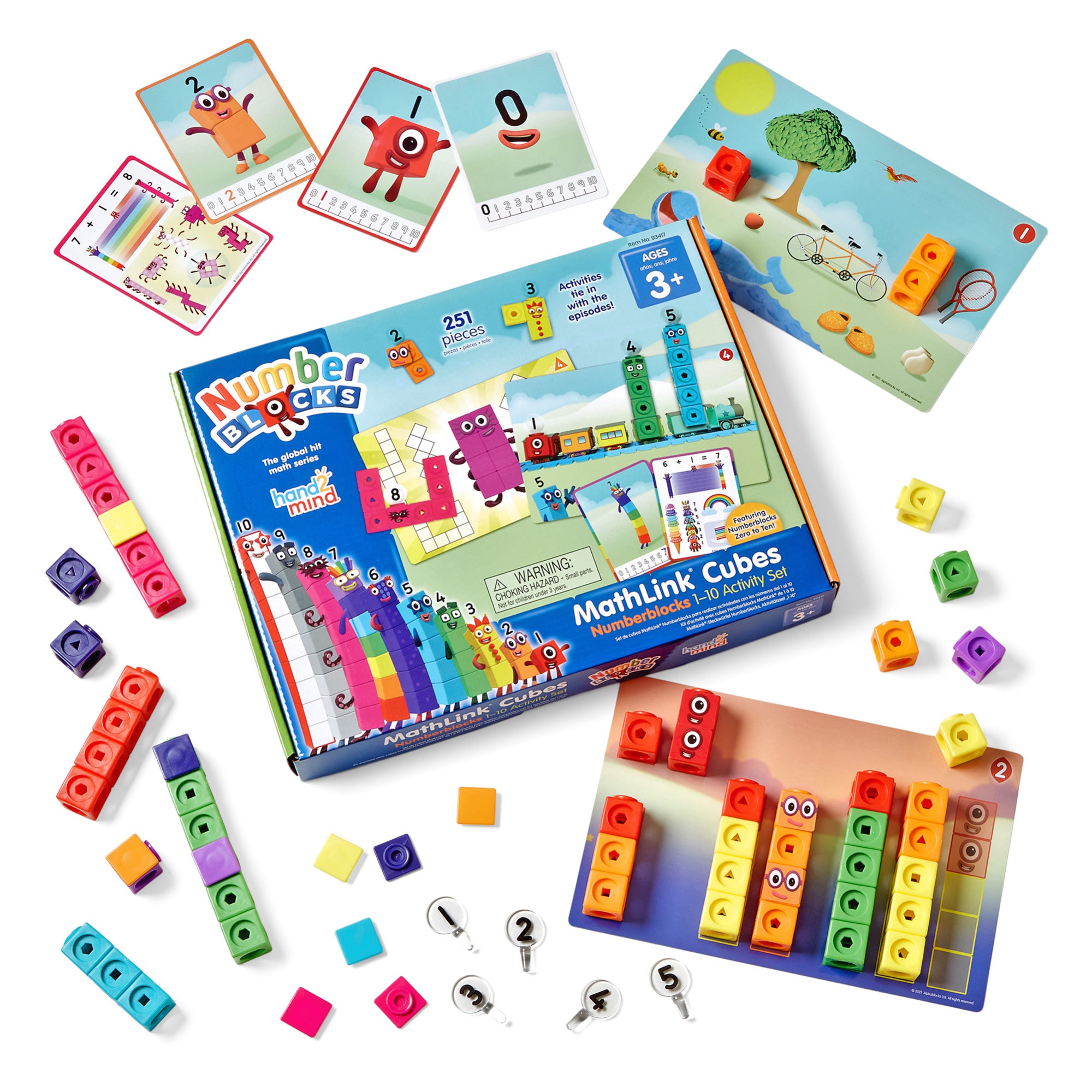 Numberblocks MathLink® Cubes 1–10 Activity Set
