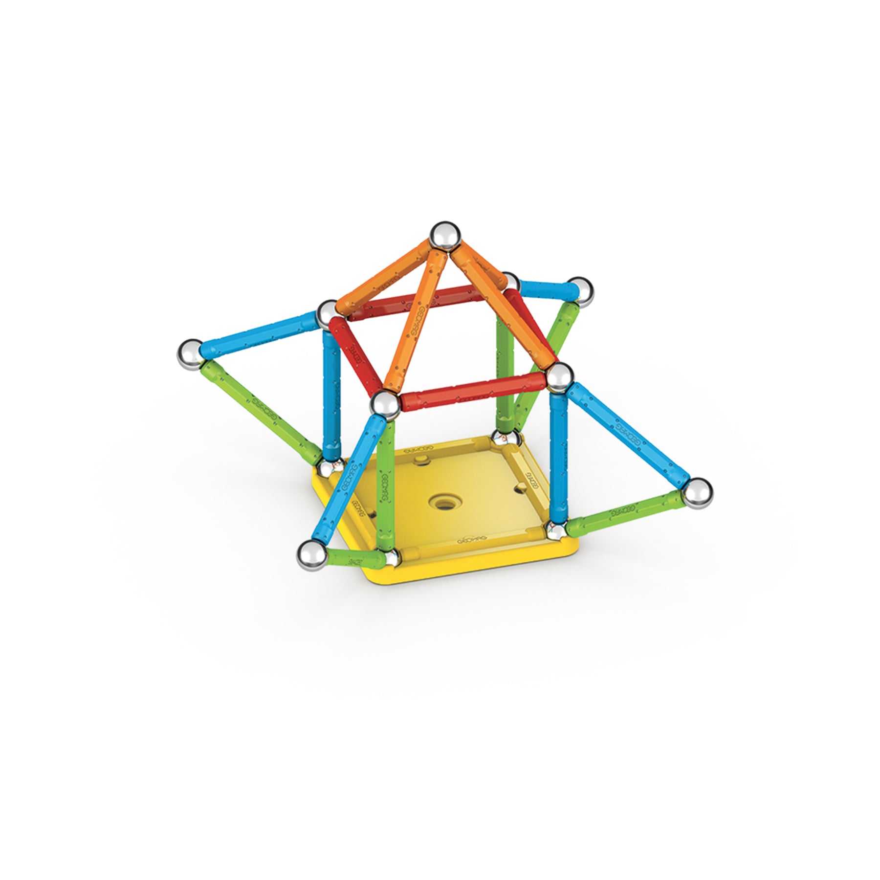 Geomag™ Supercolor Recycled Magnetic Building Set, 42 Pieces