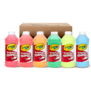 Premier Tempera Fluorescent Paint Bundle, Set of 6