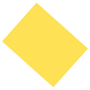 Coated Poster Board, Yellow, 22" x 28", 25 Sheets