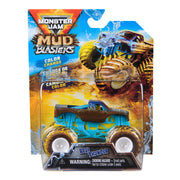 Monster Jam Mud Blasters, Color Change Monster Jam Truck, 1:64 Die Cast Vehicle, for Ages 3 and up Styles May Vary