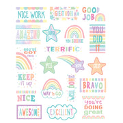Pastel Pop Stickers, Pack of 120