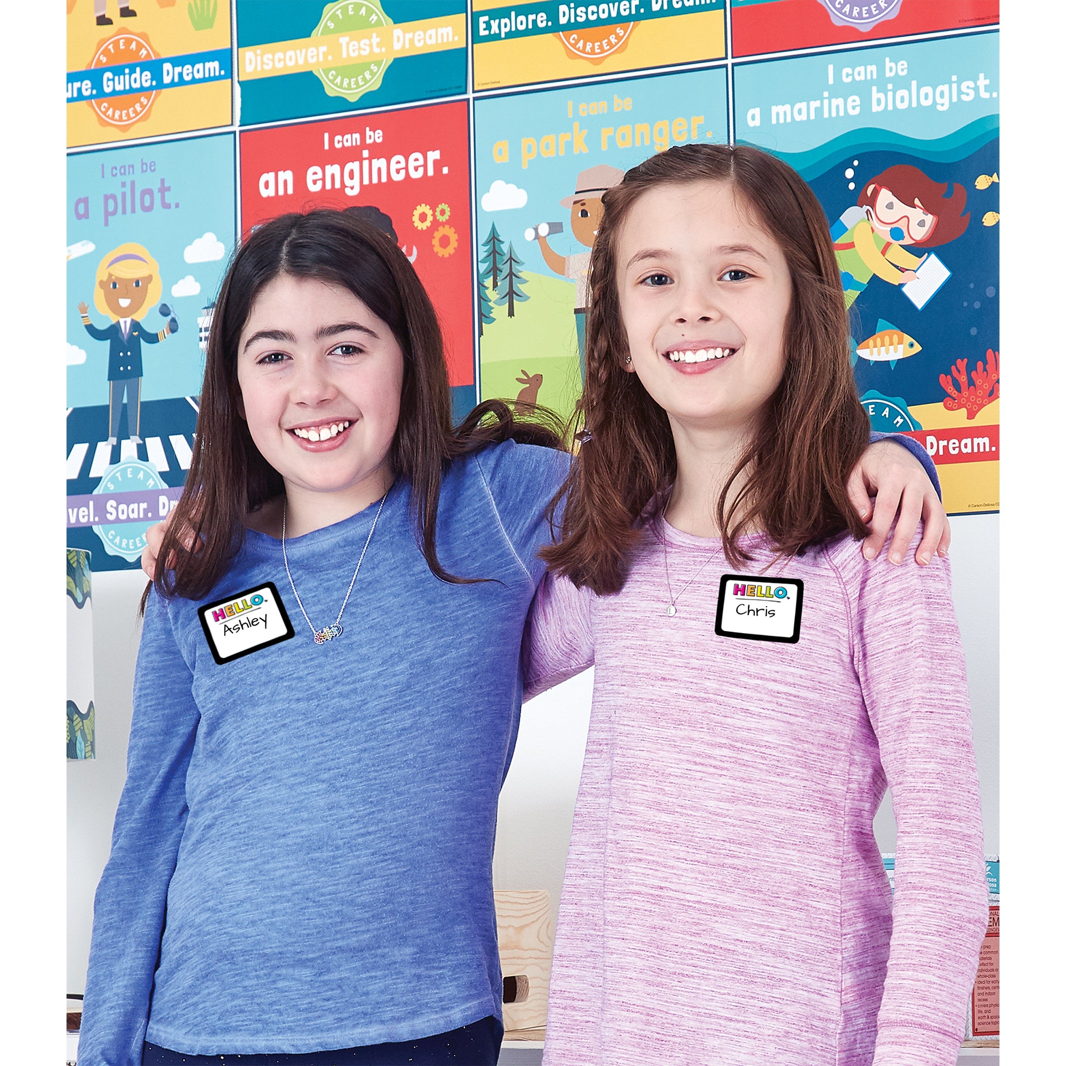 Kind Vibes Name Tags, Pack of 40