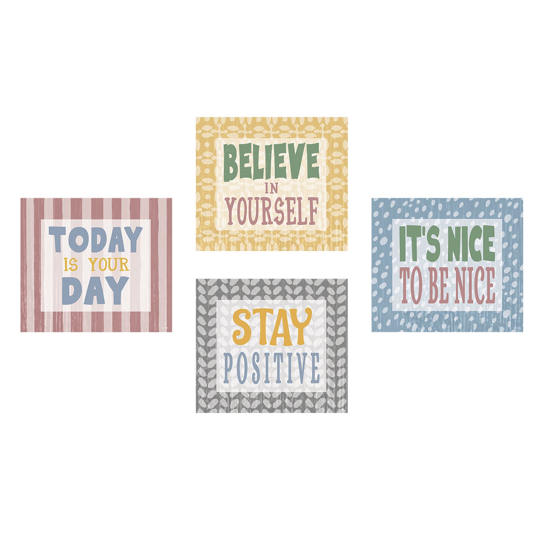 Classroom Cottage Positive Sayings Accents, Pack of 30