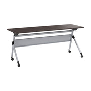 Bush Business Furniture Envision 72W Folding Training Table in Storm Gray - 71.02" Width x 23.54" Depth x 29.62" Height