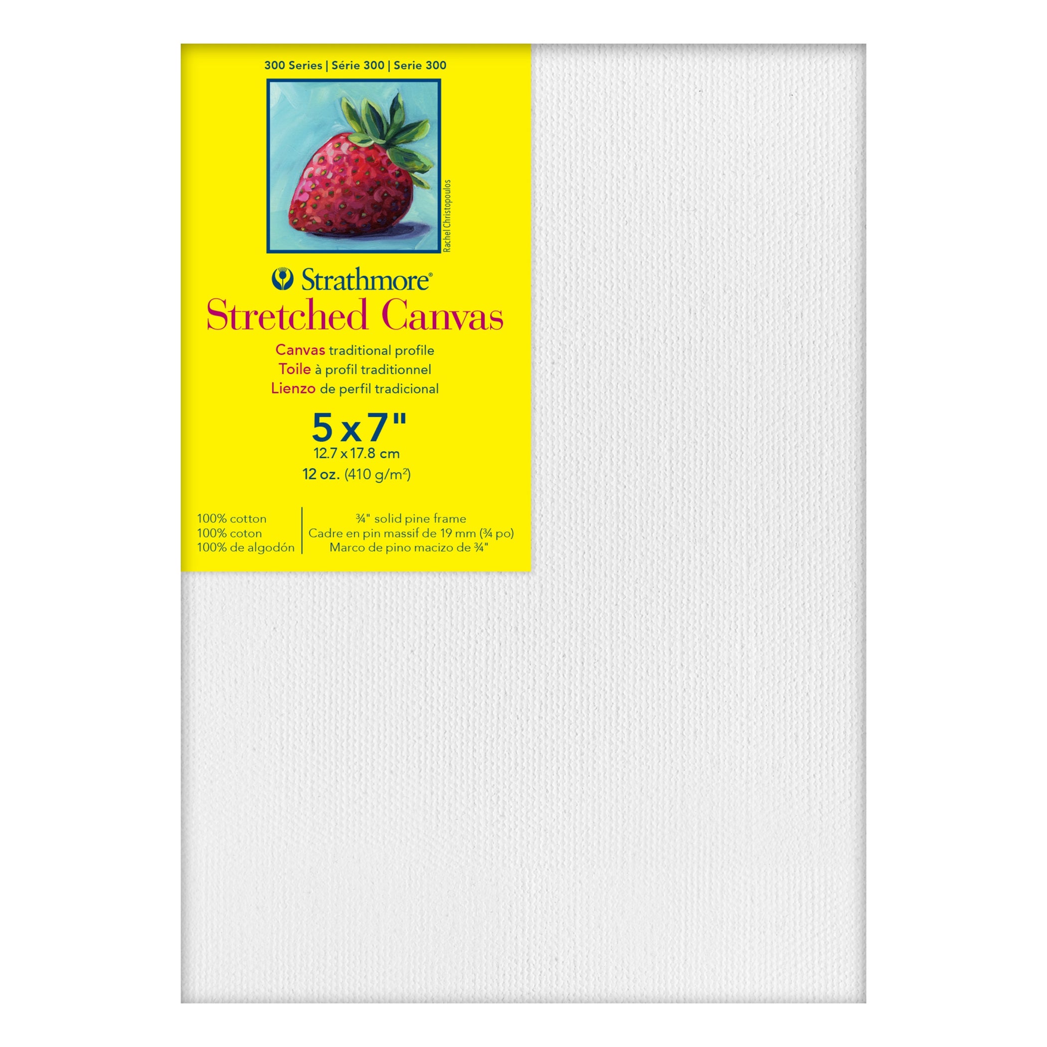300 Series Traditional Stretched Canvas, 5x7 inch