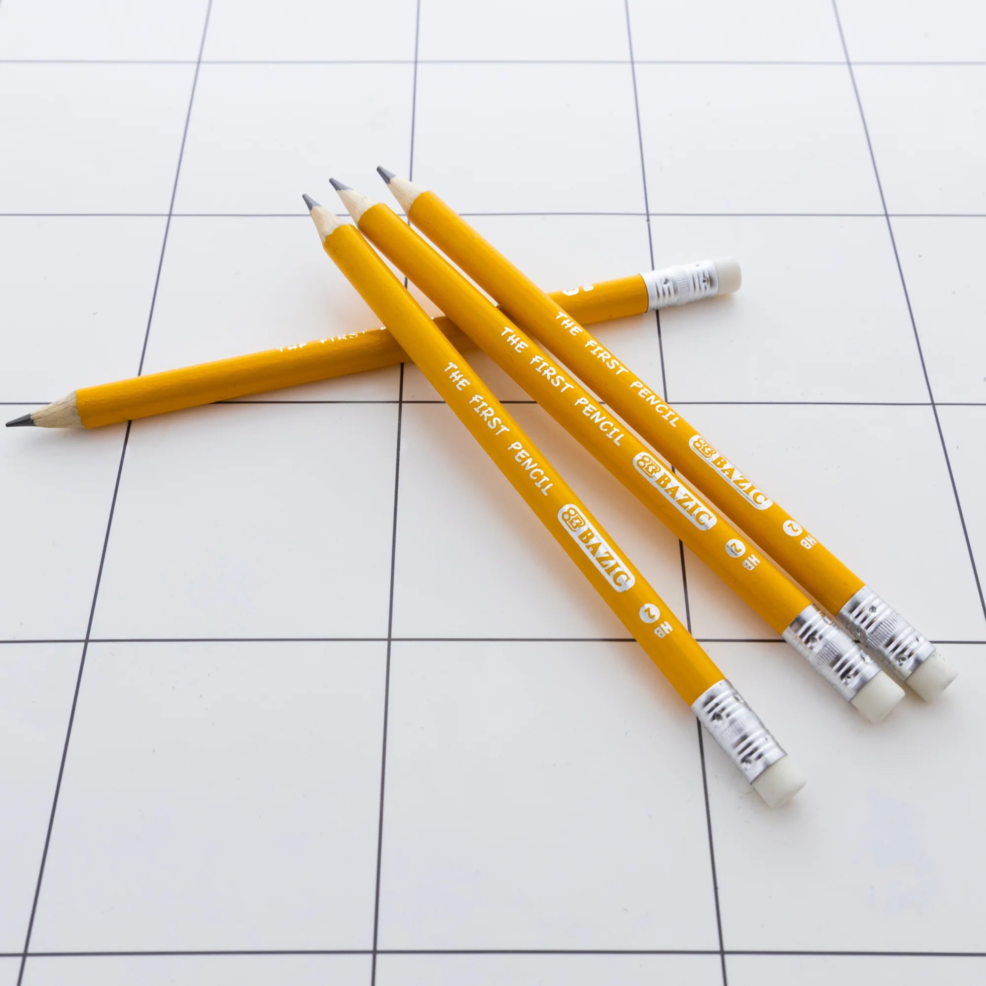 #2 The First Jumbo Premium Yellow Pencil, Pack of 12