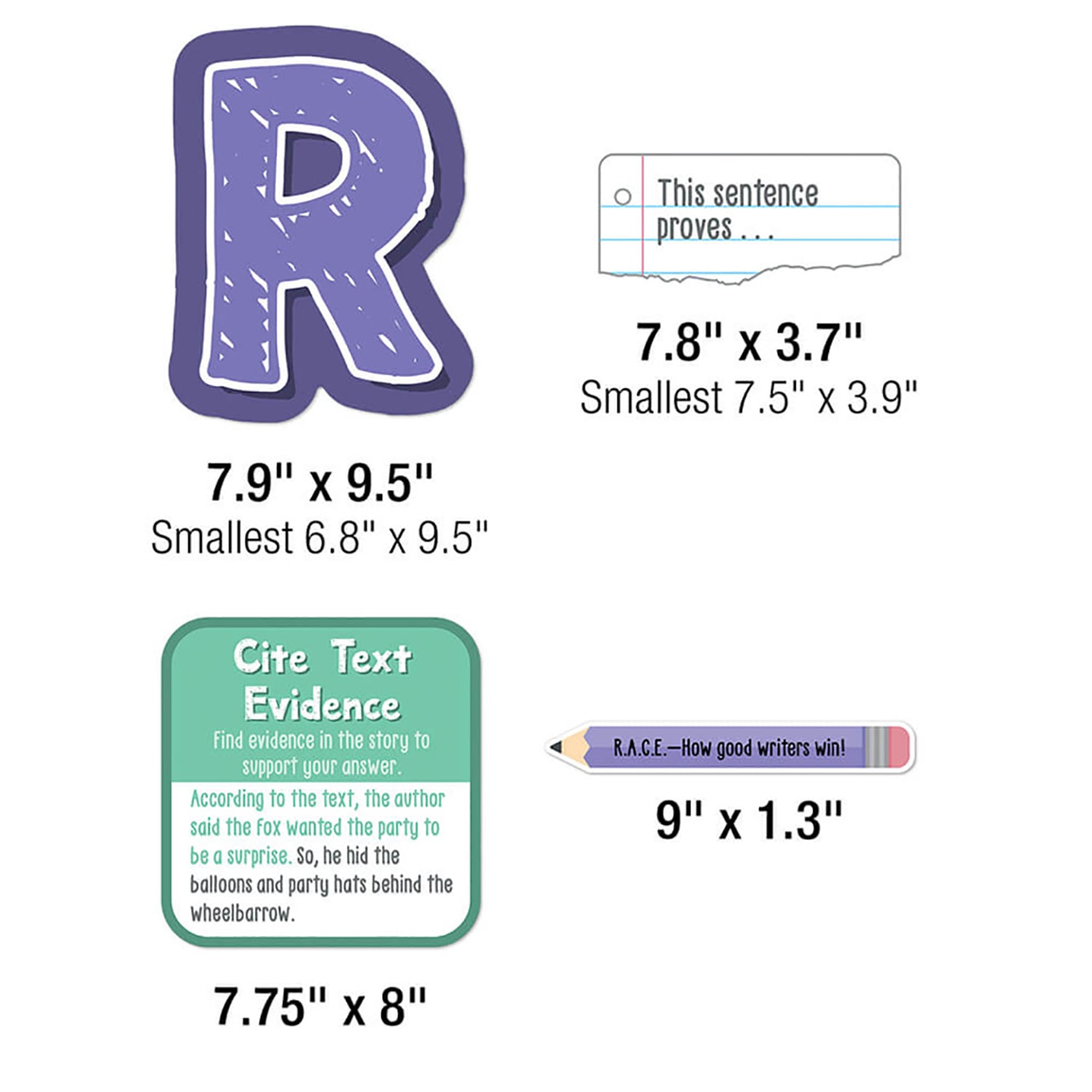 R.A.C.E. Writing Strategy Bulletin Board Set