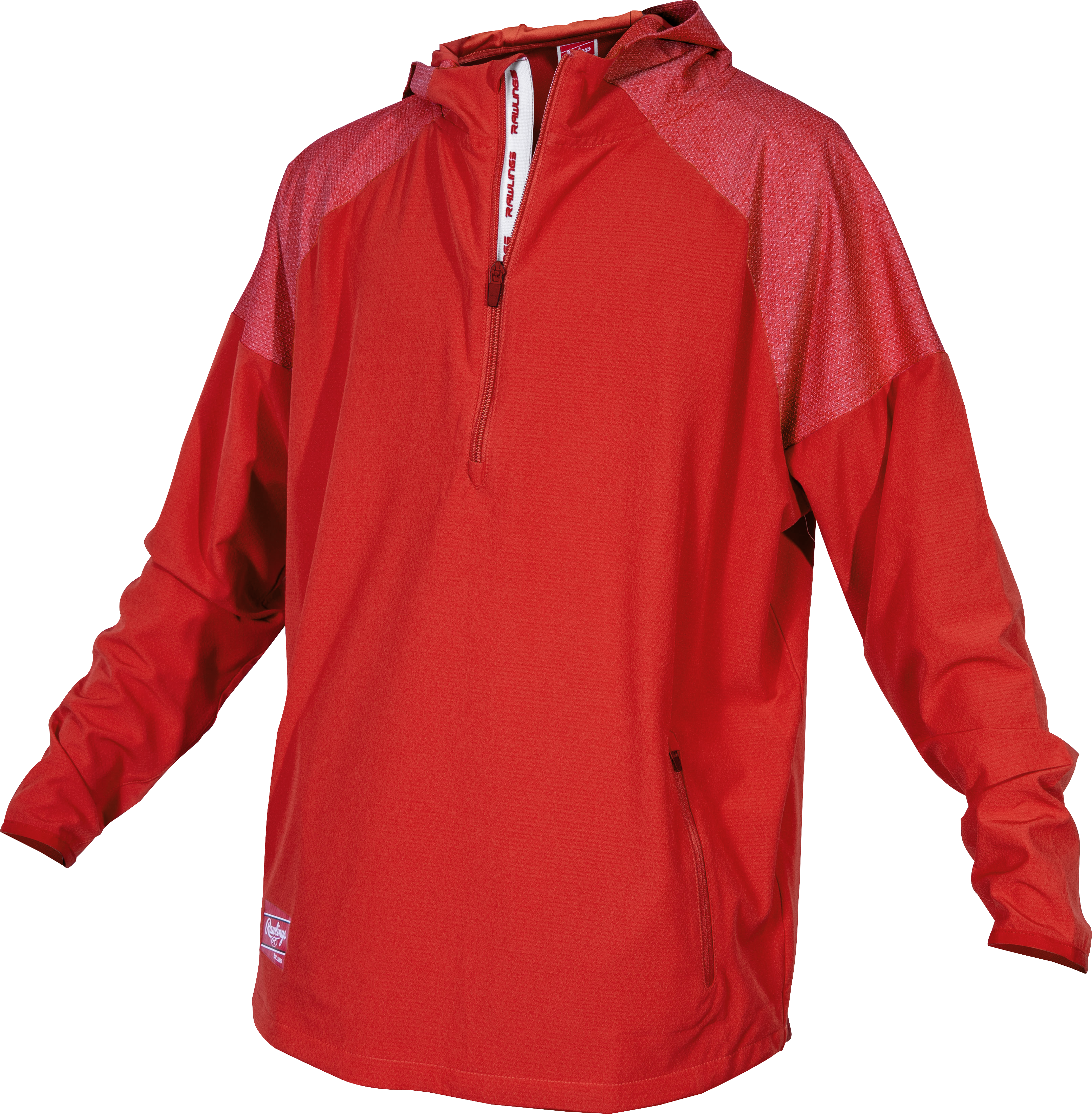 Rawlings Adult Colorsync Long Sleeve Jacket - Small - Scarlet
