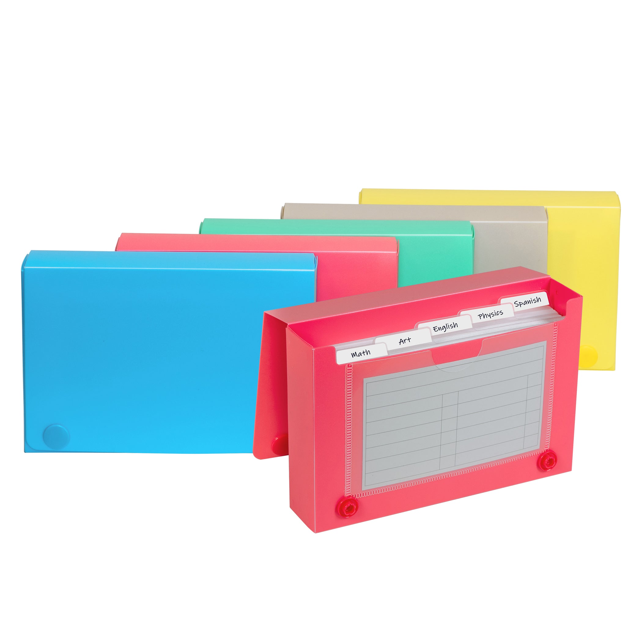 Index Card Case, 3" x 5", Assorted