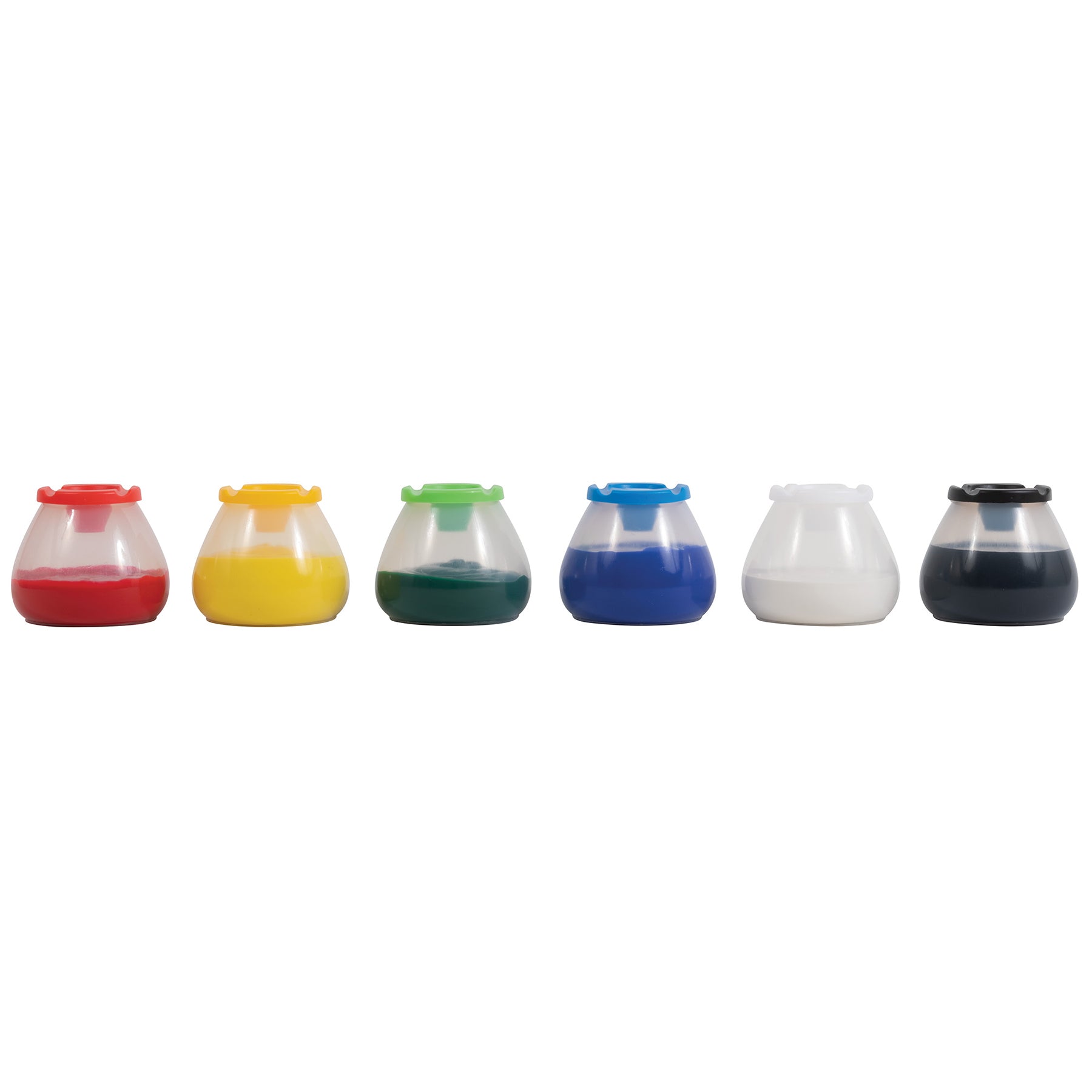 No Spill No Tip Paint Pots - Set of 6