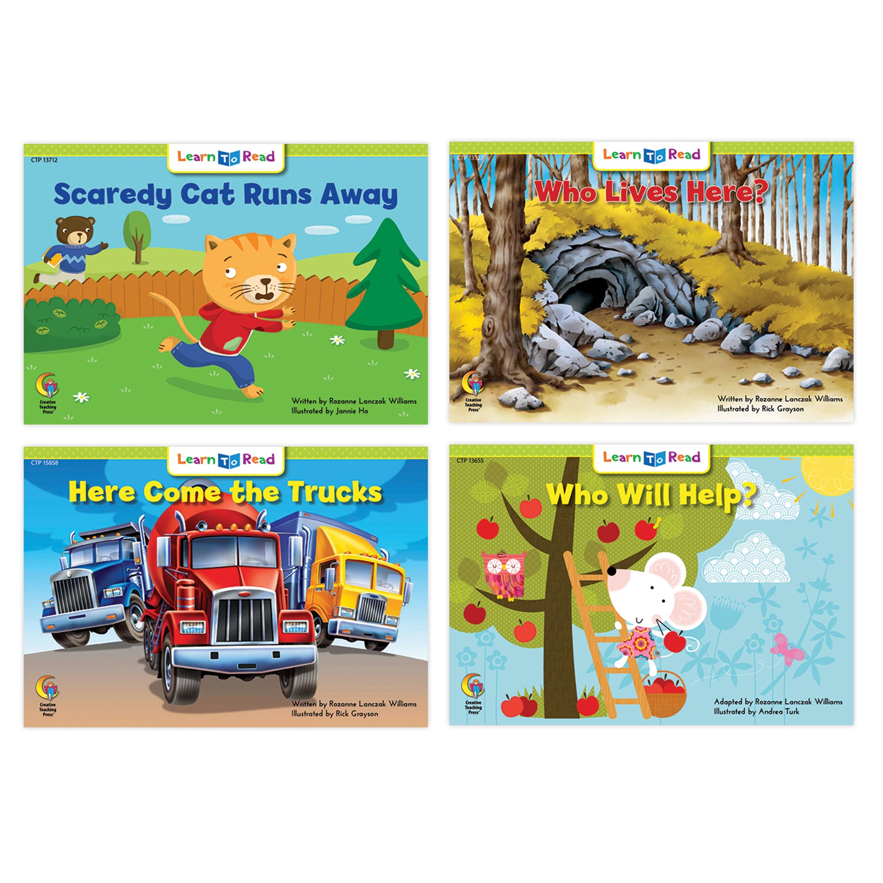 Learn to Read Variety Pack 7, Level D, 12 Titles