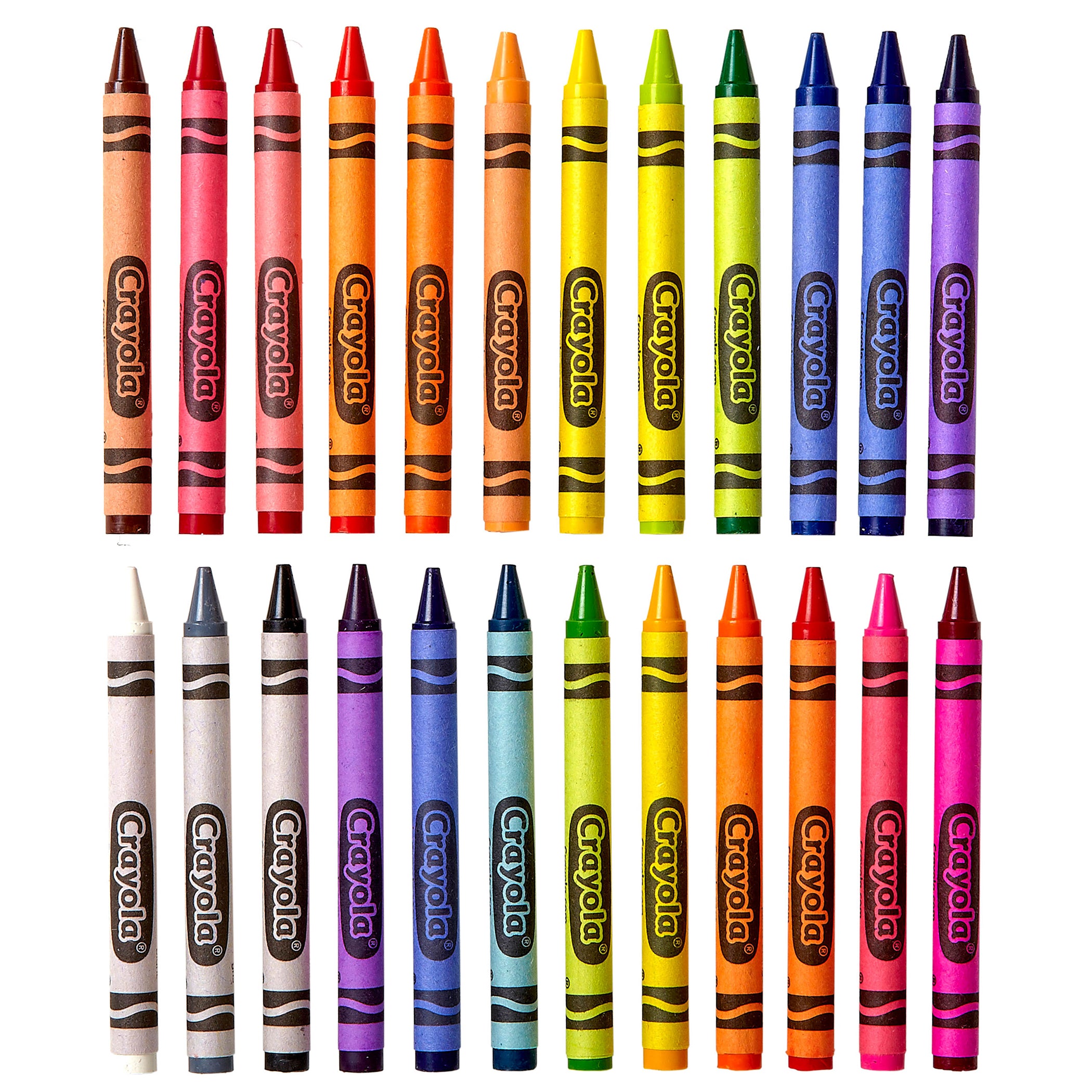 Crayons, Regular Size, 24 Count