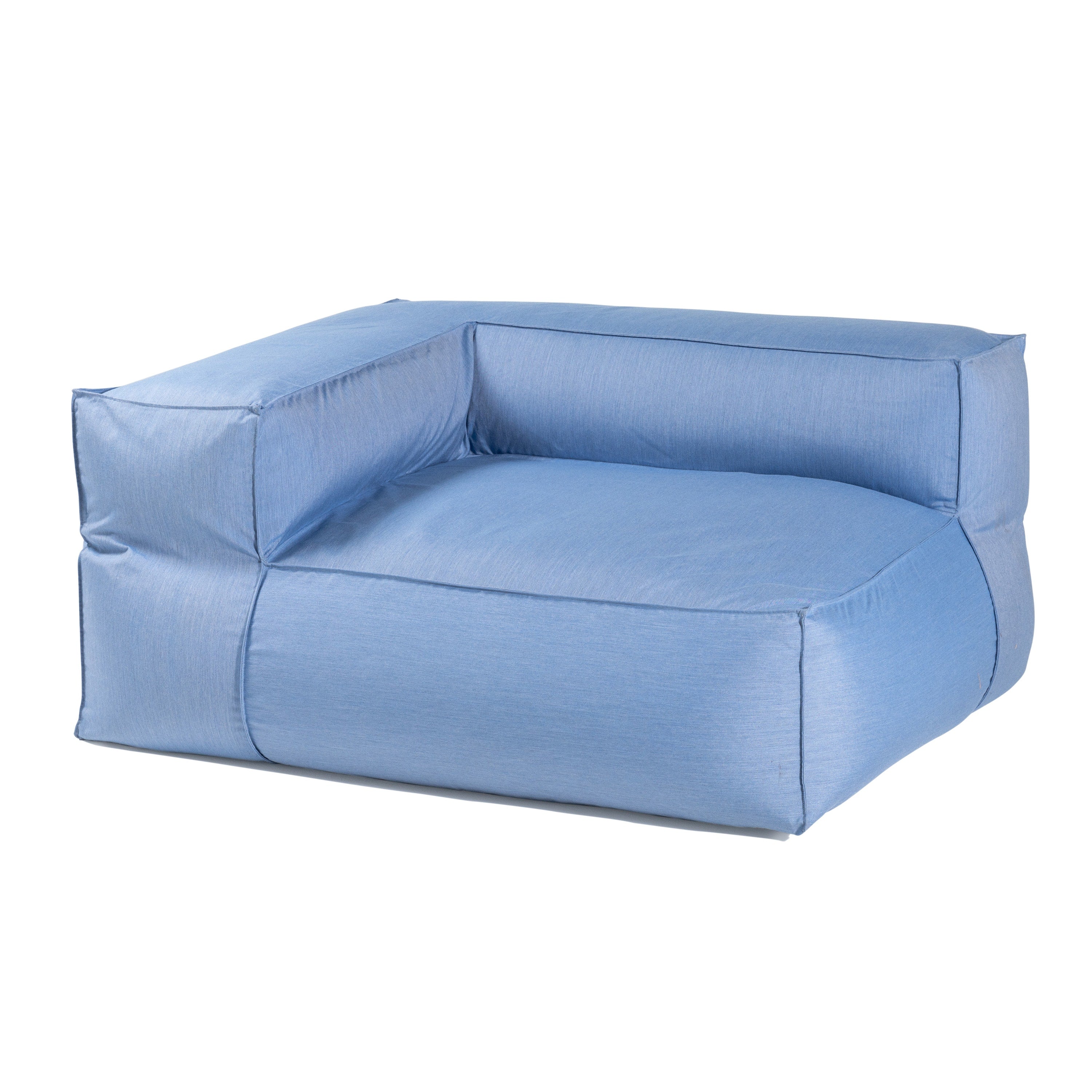 Baya Outdoor Right Corner - Sunbrella, Ocean Blue