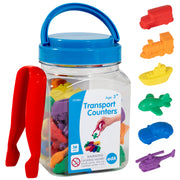 Transport Counters - Mini Jar - Set of 36