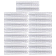 Plastic Ruler with Pencil Groove, 12-Inch, Clear, Pack of 36