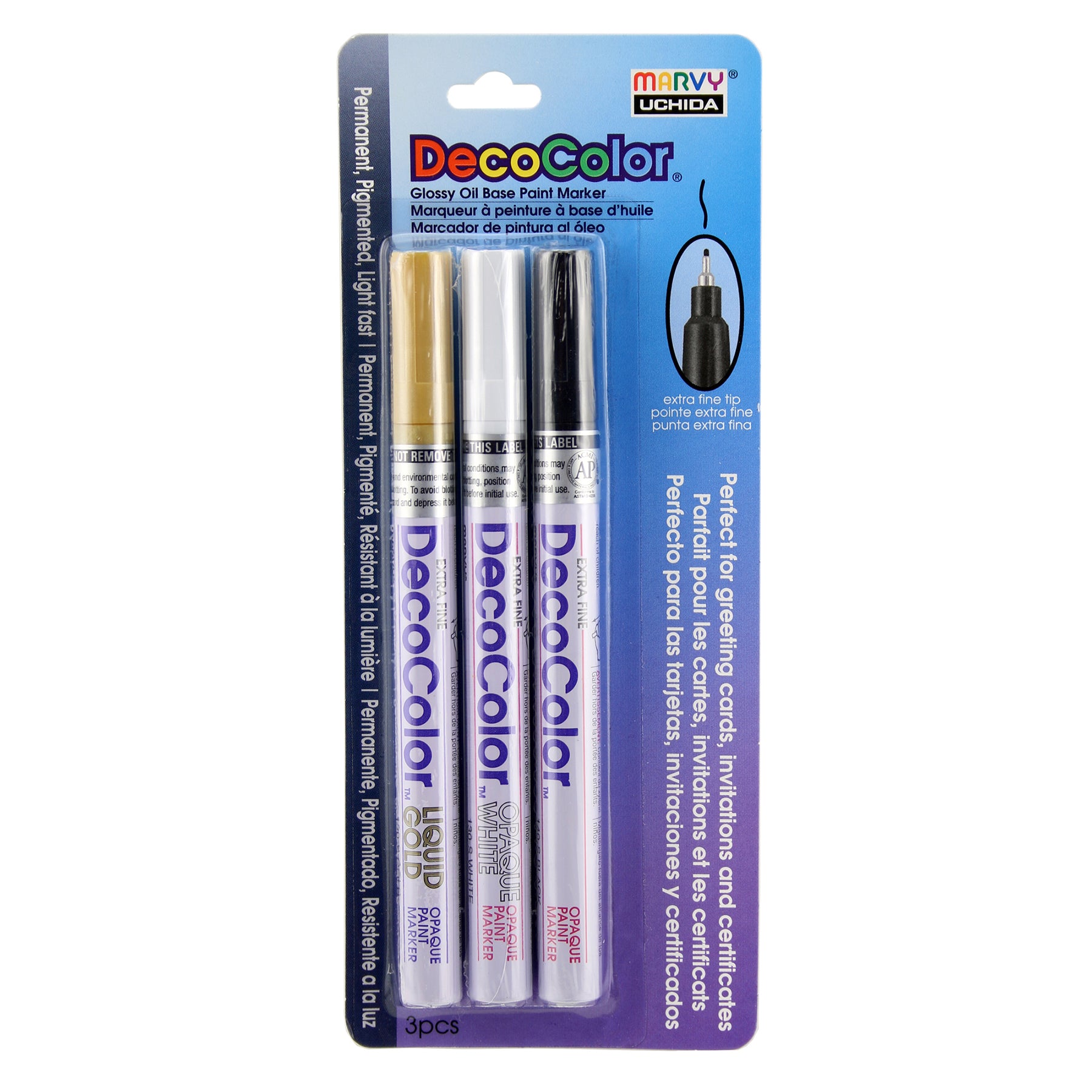 1234-3B DECO EXTRA FINE  MULTI PACK