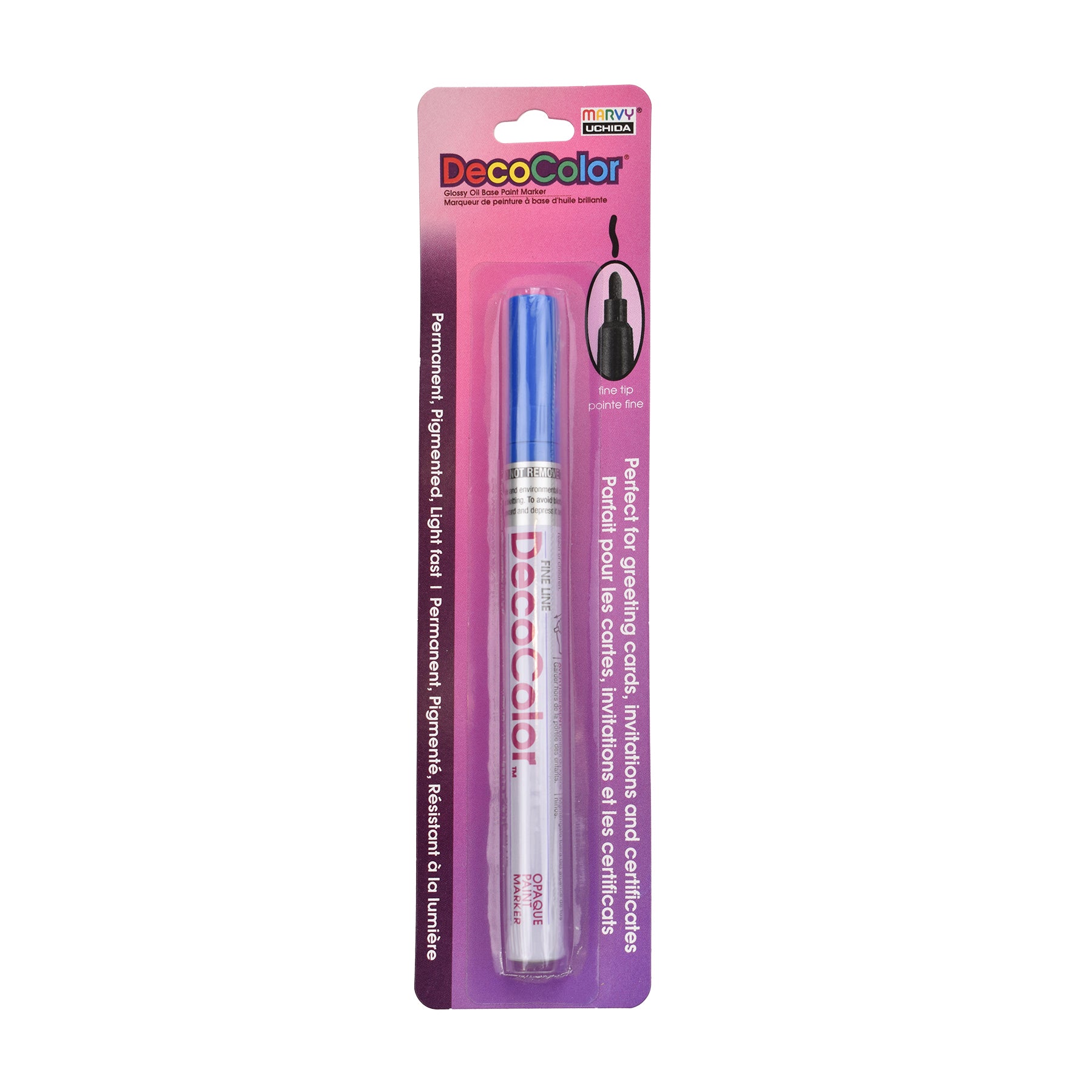 DecoColor® Paint Marker, Fine, 200-S, Blue #3