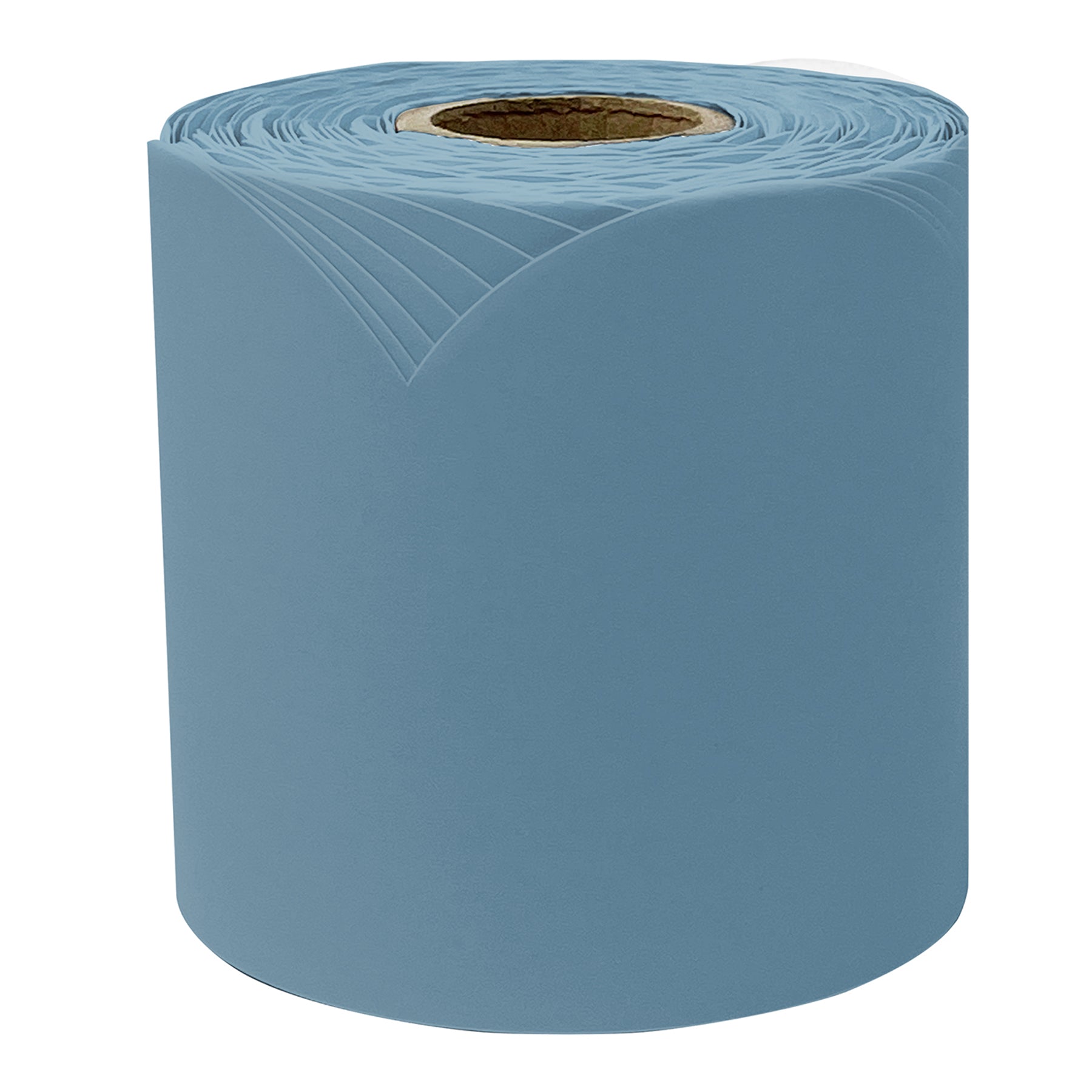 Rolled Scalloped Bulletin Board Border, Stone Blue, 65 Feet
