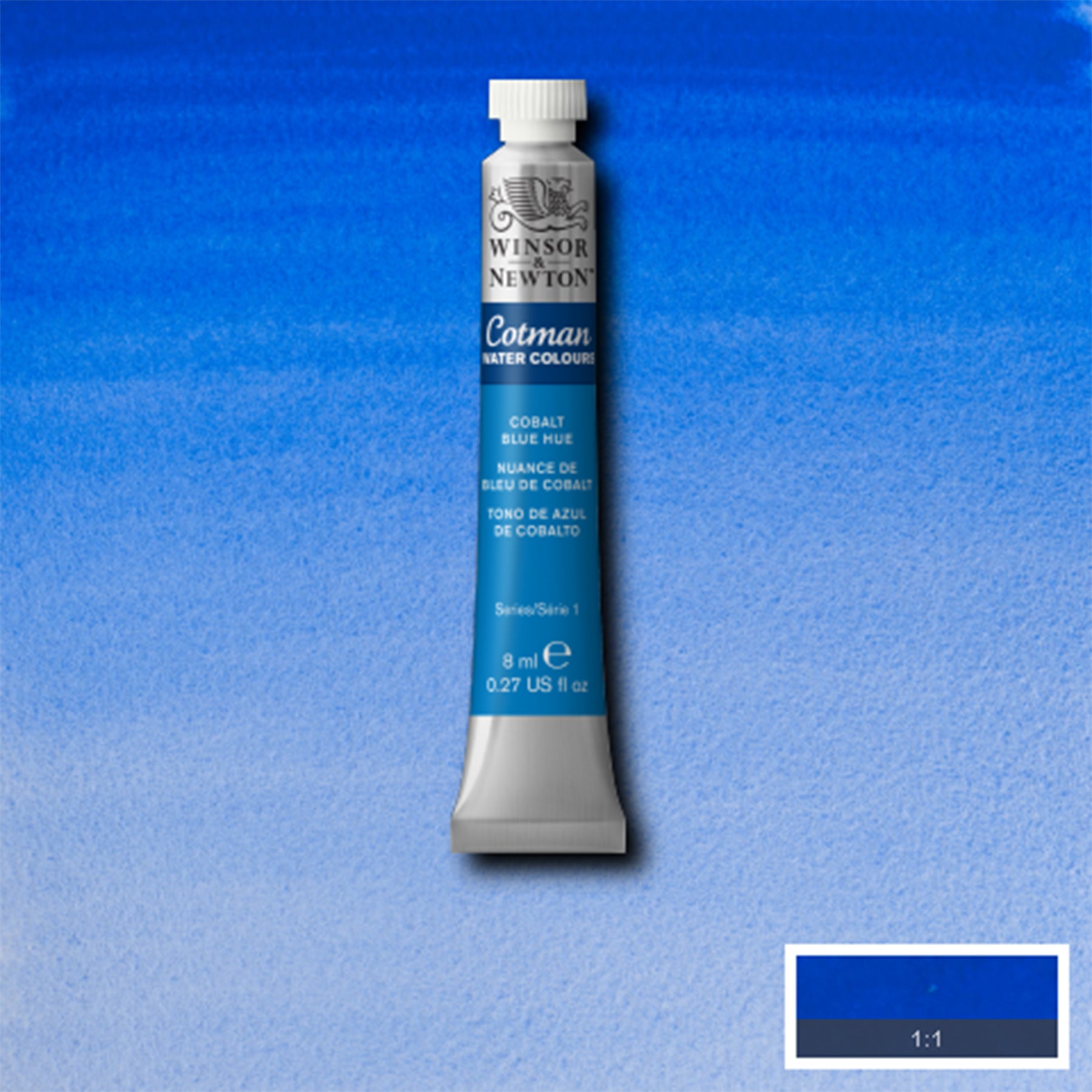 CWC 8ml tube - Cobalt Blue Hue