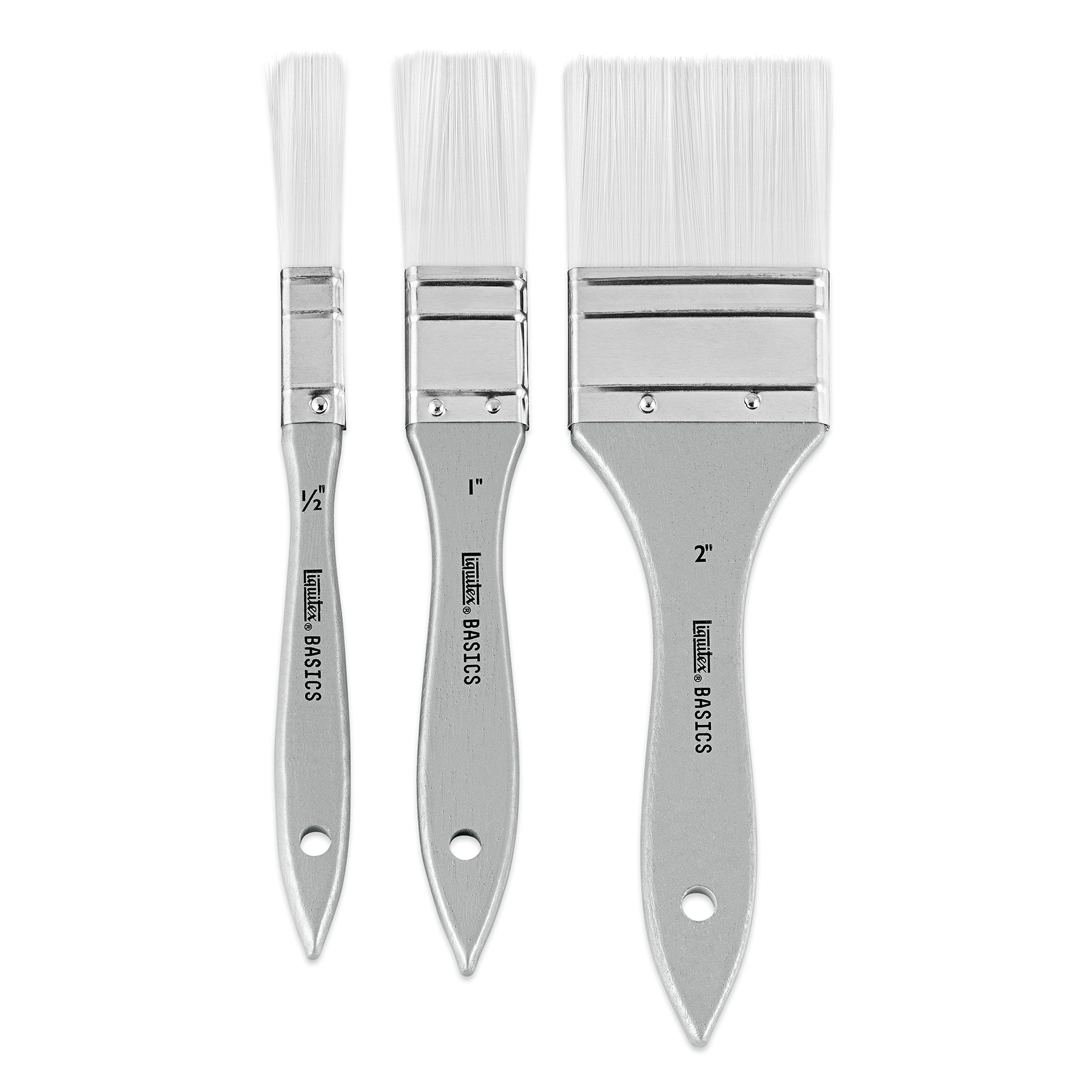 BASICS Large Scale Brush Set - Synthetic Hair (x3)
