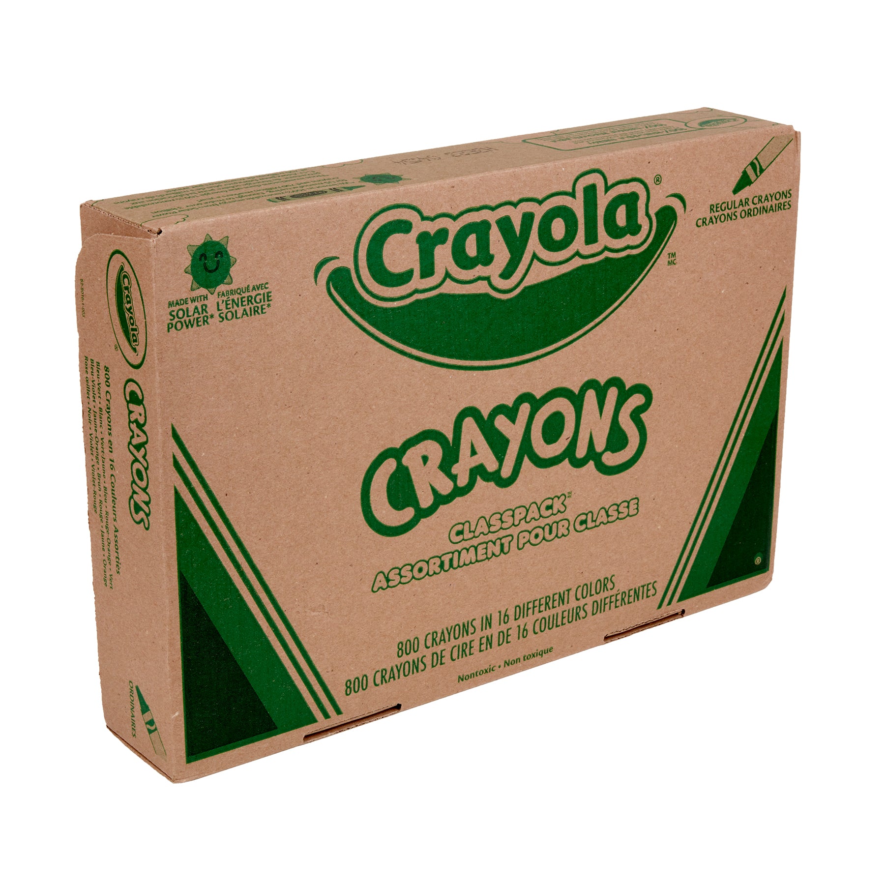 Crayon Classpack®, Reg Size, 16 Colors, Pack of 800