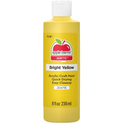 Acrylic Paint Matte, 8oz., Bright Yellow