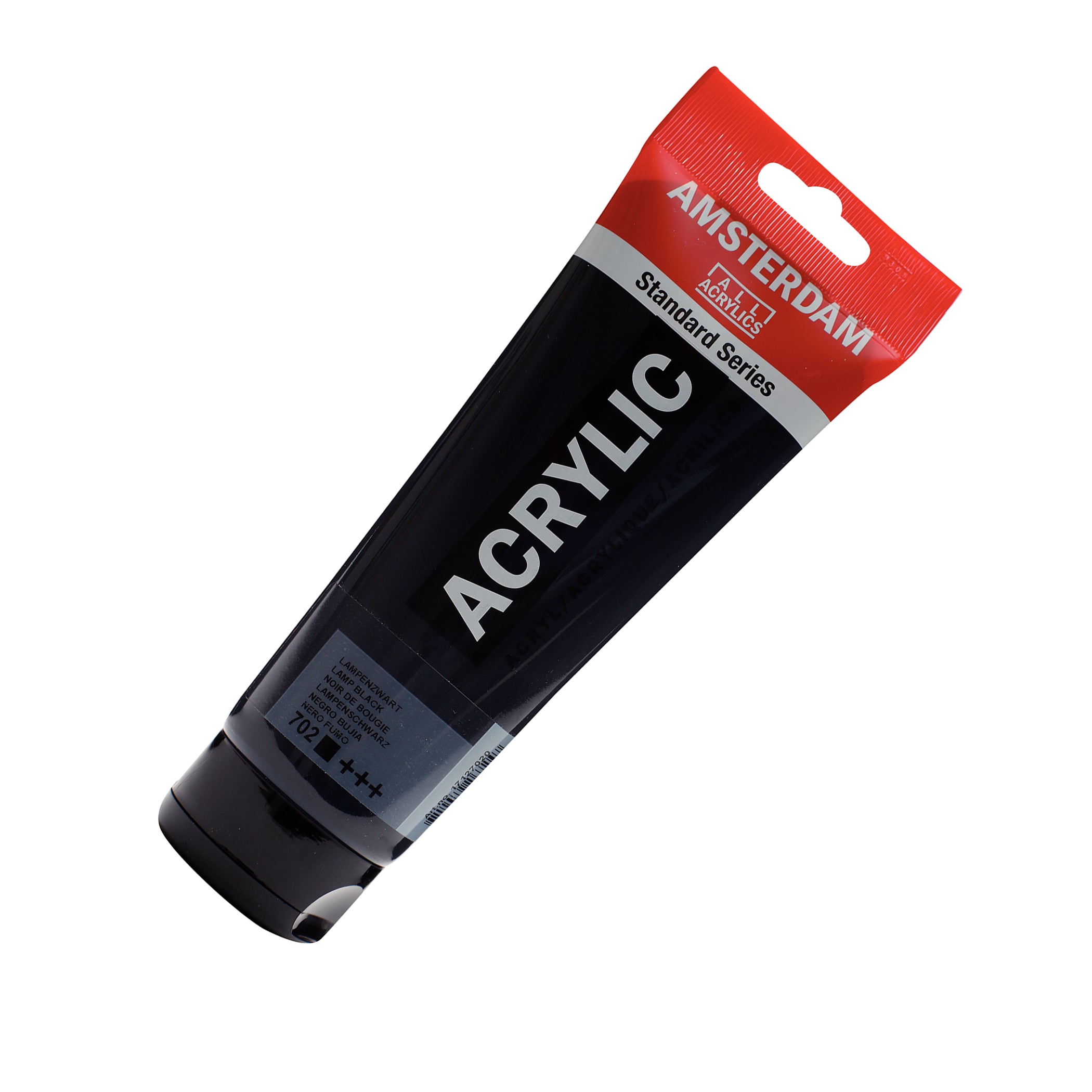 AMSTERDAM STANDARD ACRYLIC 250ML LAMP BLACK 702