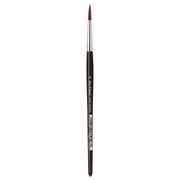 TOP-ACRYL Red-Brown Brush, Synthetic, Acrylic & Oil, Round, Series 7785K, Size 6