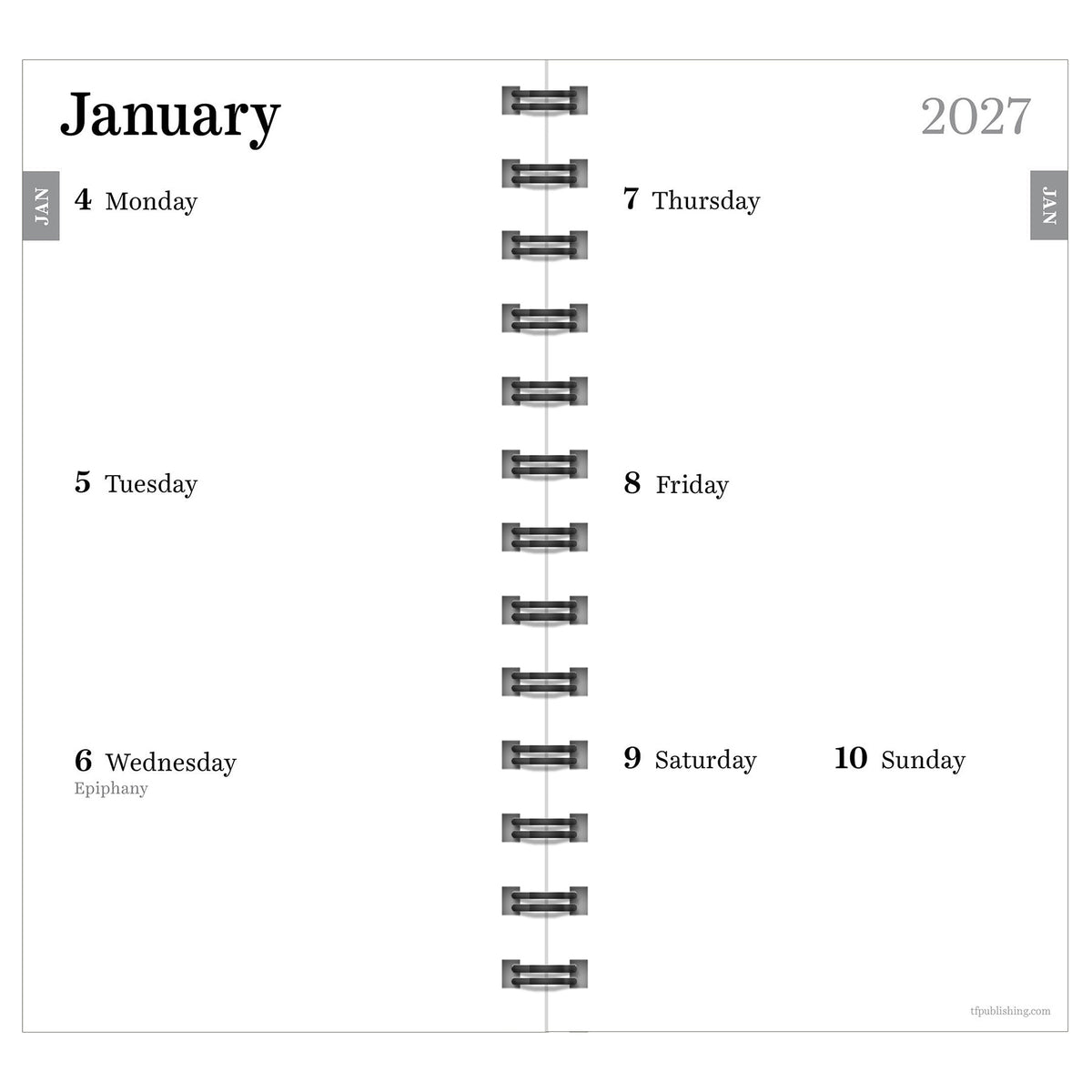 2027 NIGHT NAVAL SM WK MON PLANNER