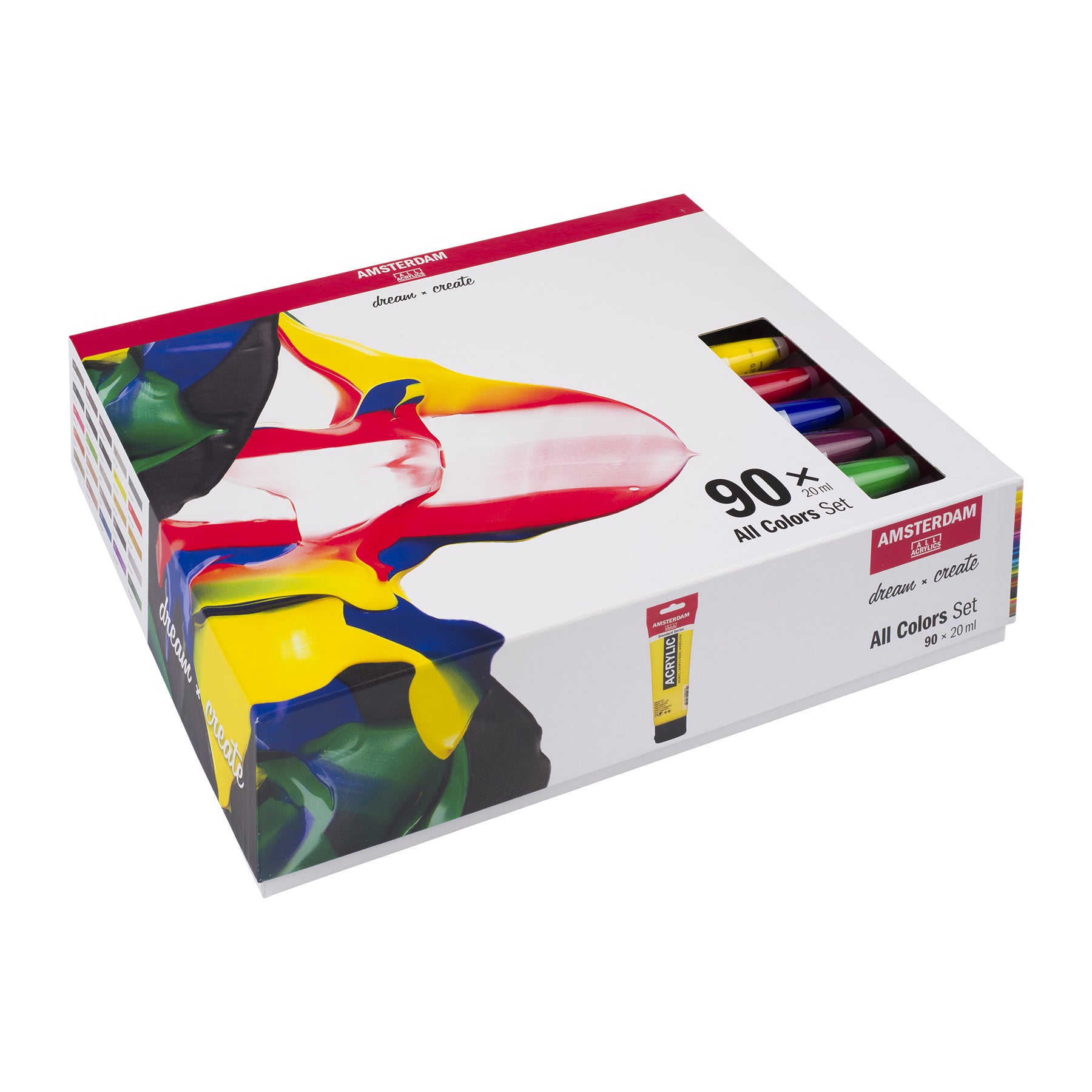 Standard Acrylic General Set, 90 x 20mL