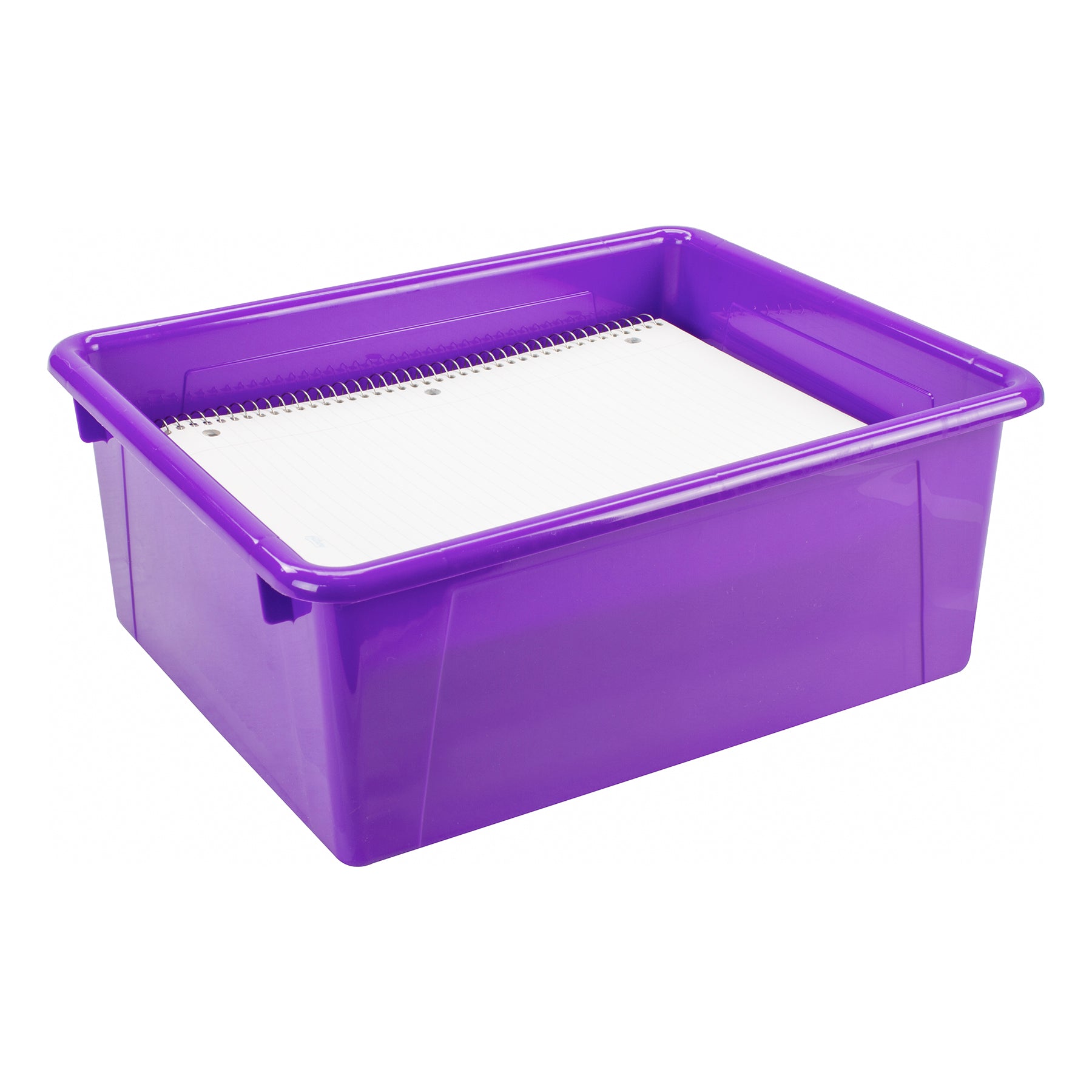 Deep Storage Tray, Purple