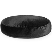Jaxx 6 Foot Cocoon - 2-in-1 Convertible Bean Bag Bed & Large Bean Bag Chair for Adults - Premium Faux Fur, Black Rabbit