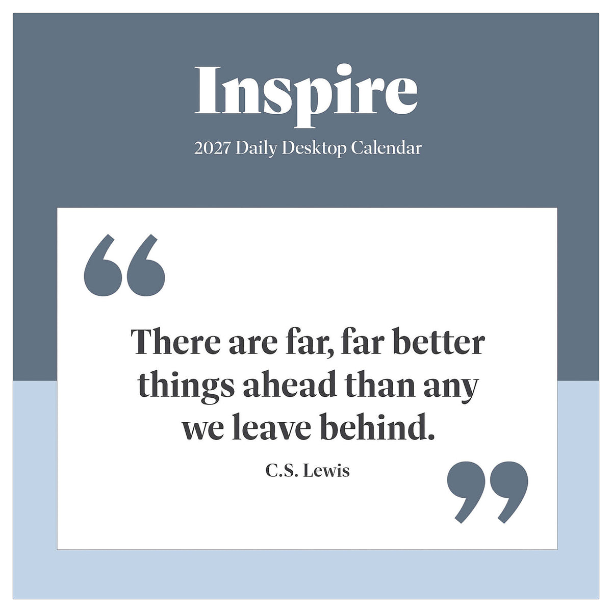 2027 INSPIRE DAILY DESKTOP CALENDAR