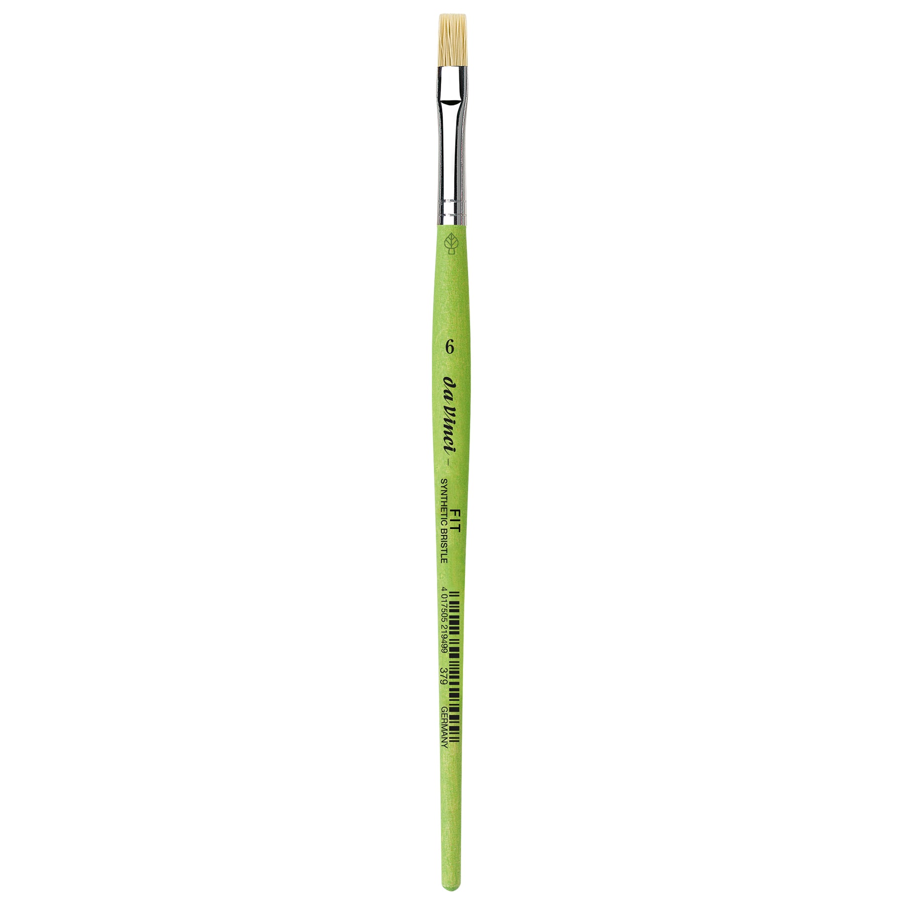 FIT Synthetics Student Brush, Synthetic, Acrylic & Oil, Flat, Series 379, Size 6