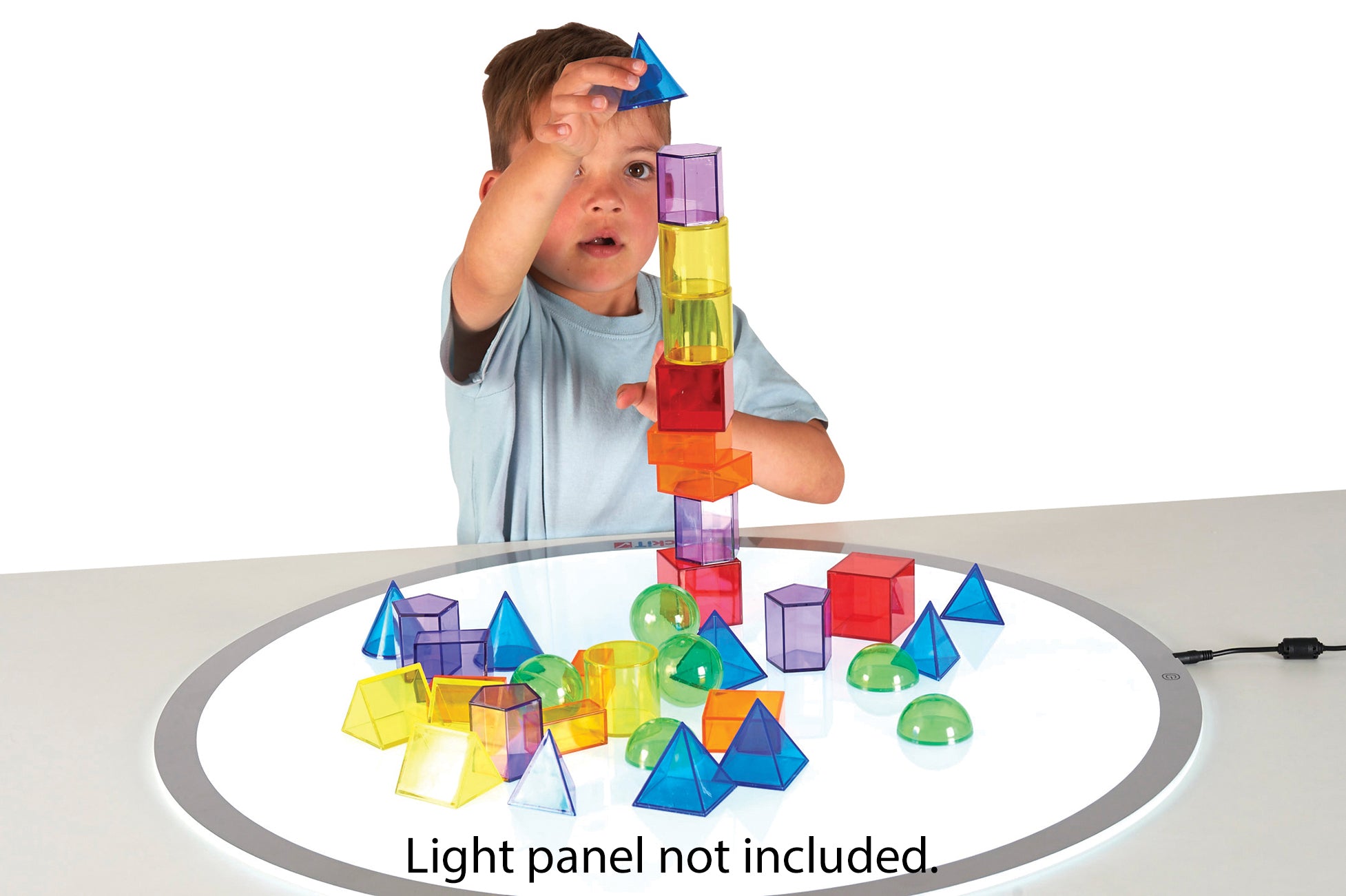 Translucent Geometric Shapes - Ser of 36