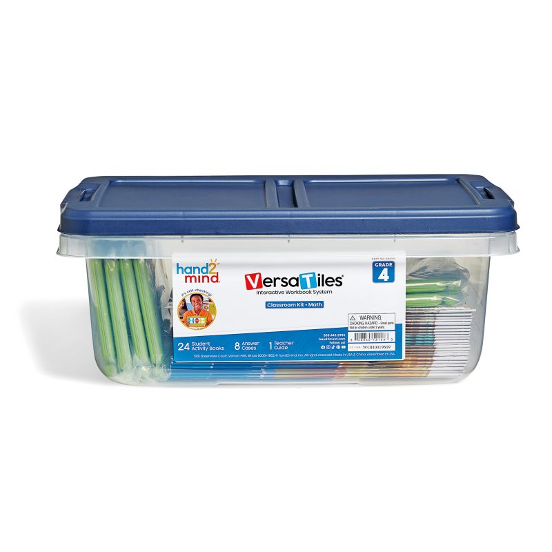 VersaTiles Math Classroom Kit , Gr.4
