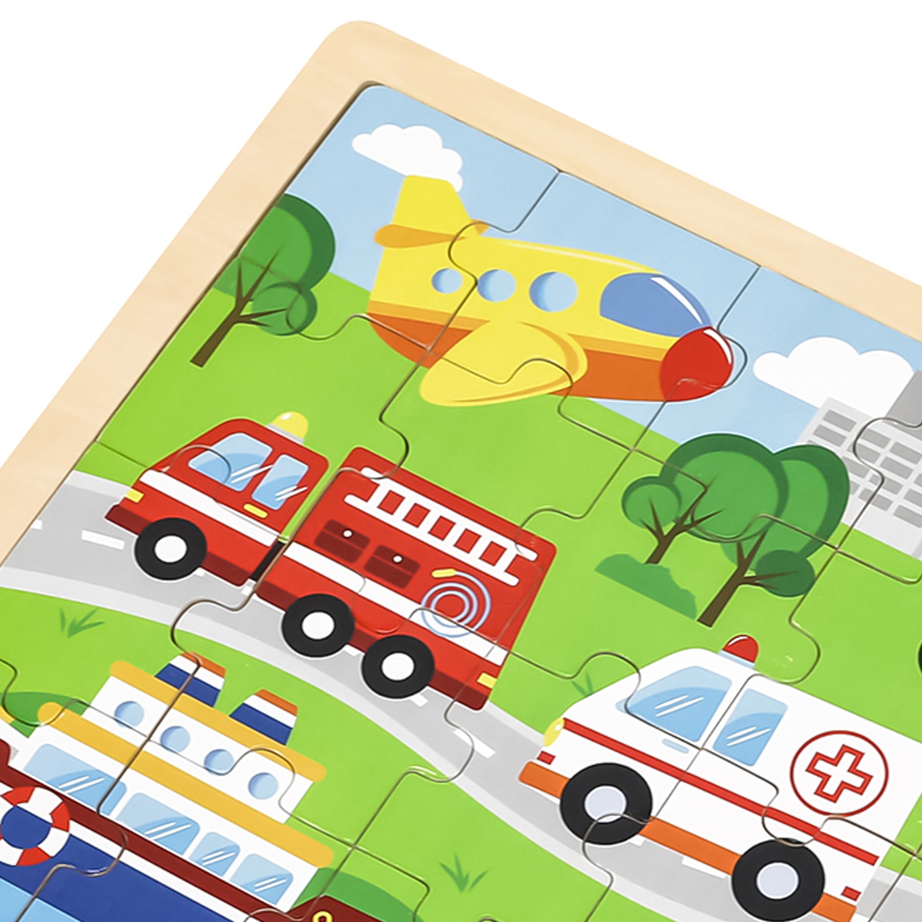 Vehicles Classic Jigsaw Puzzle