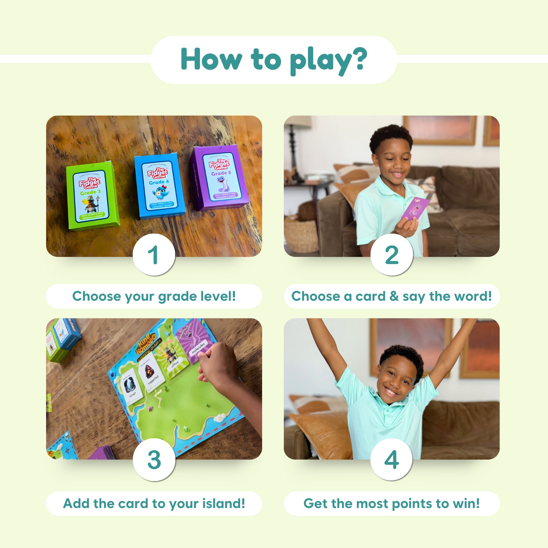 King Komodo Educational Game