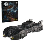 4D Build, DC Batman Retro Batmobile 3D Model Kit with Stand, Batman Collectibles & Desk Décor, Adult Puzzle, Building Toys, 3D Puzzles for Adults & Teens, 202 Pieces, for Ages 12 & Up