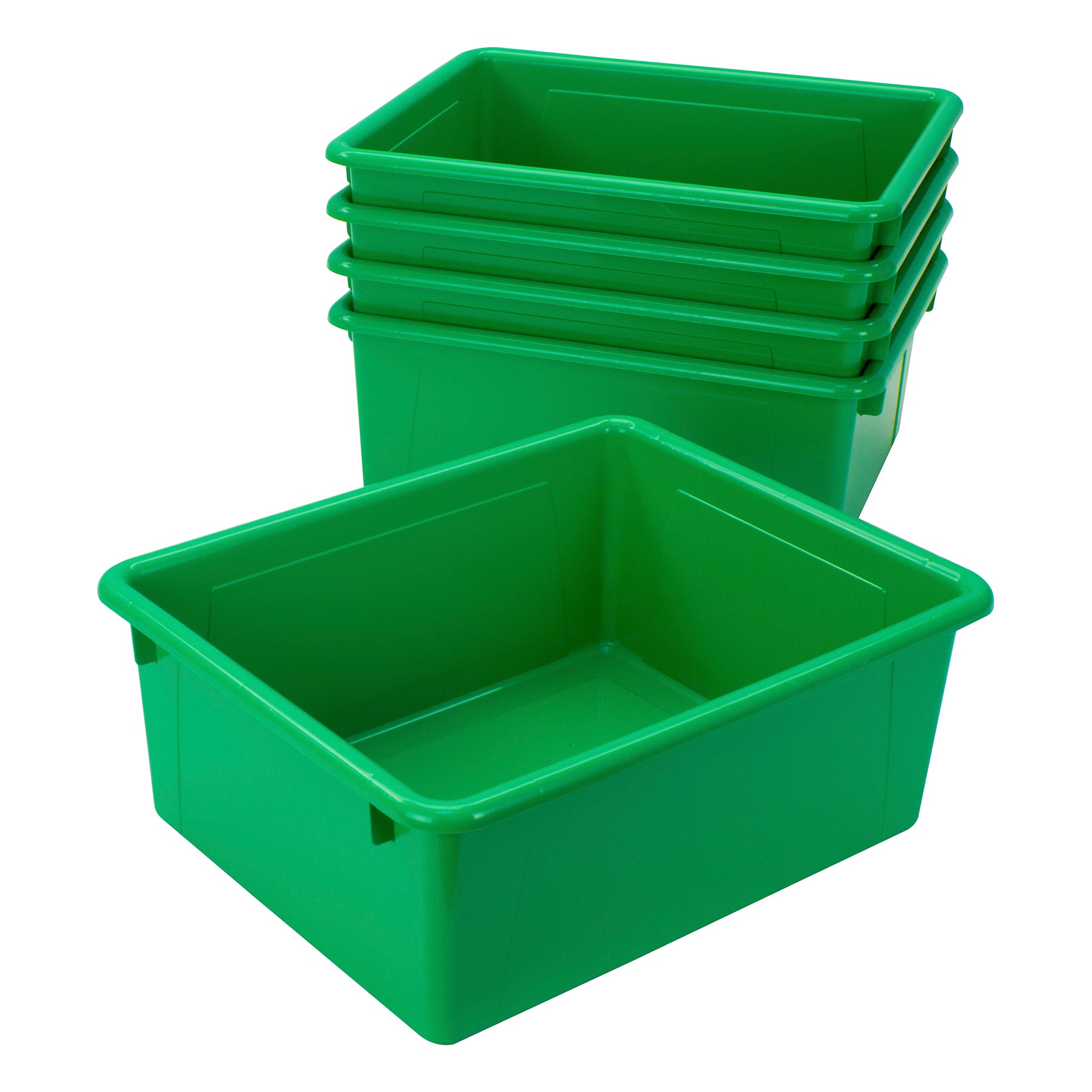 Deep Storage Tray, Green