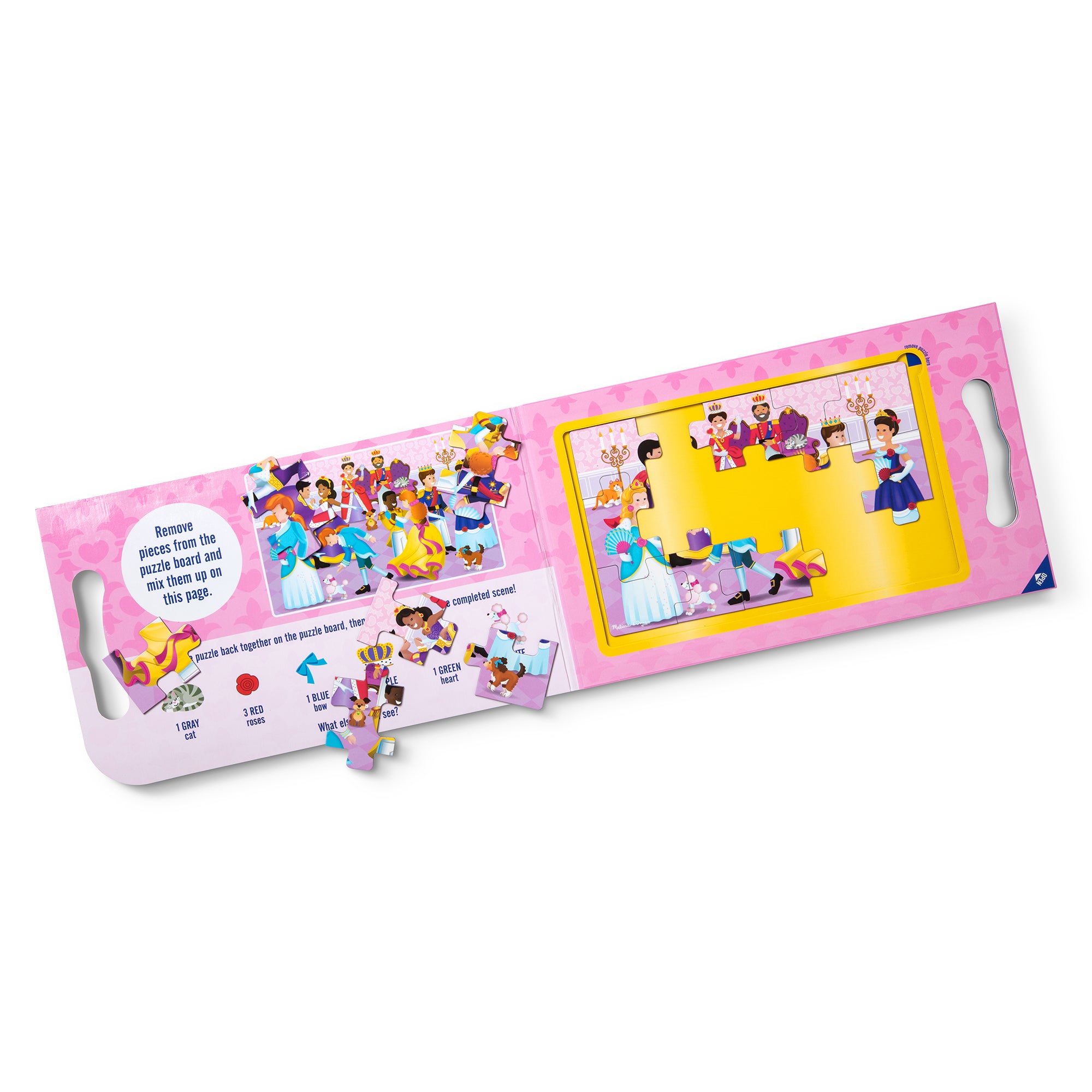 Take Along Magnetic Jigsaw Puzzles - Princesses