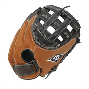 Mitts - Fastpitch Catcher'S Mitt, Tan/Black, 33.5" - Pack Of 1 (Model # - DCM-F335)
