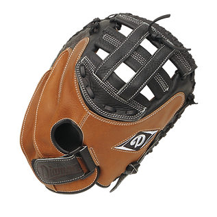 Mitts - Fastpitch Catcher'S Mitt, Tan/Black, 33.5" - Pack Of 1 (Model # - DCM-F335)