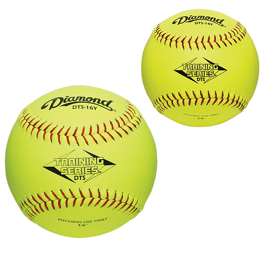 DTS™ Balls - Training Ball, Oversized 16" Pitching Ball - Pack Of 1 (Model # - DTS-16Y)