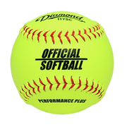 Softballs - Economy - Official, 11" Synthetic - Pack Of 12 (Model # - 11YSC)