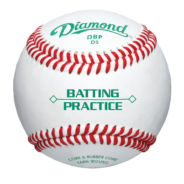 Baseballs - Batting Practice & Dricore®  - Batting Practice, Diamond Seam™ - Pack Of 12 (Model # - DBP DS)