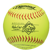 Softballs - Youth Organizations - Pony League, 11" Synthetic - Pack Of 12 (Model # - 11RYSC PONY)