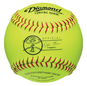 Softballs - Youth Organizations - Dixie, 12" Synthetic - Pack Of 12 (Model # - 12RYSC DIXIE)