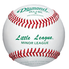 Baseballs - Little League, Mid-Compression - Pack Of 12 (Model # - DLL-1 MC)